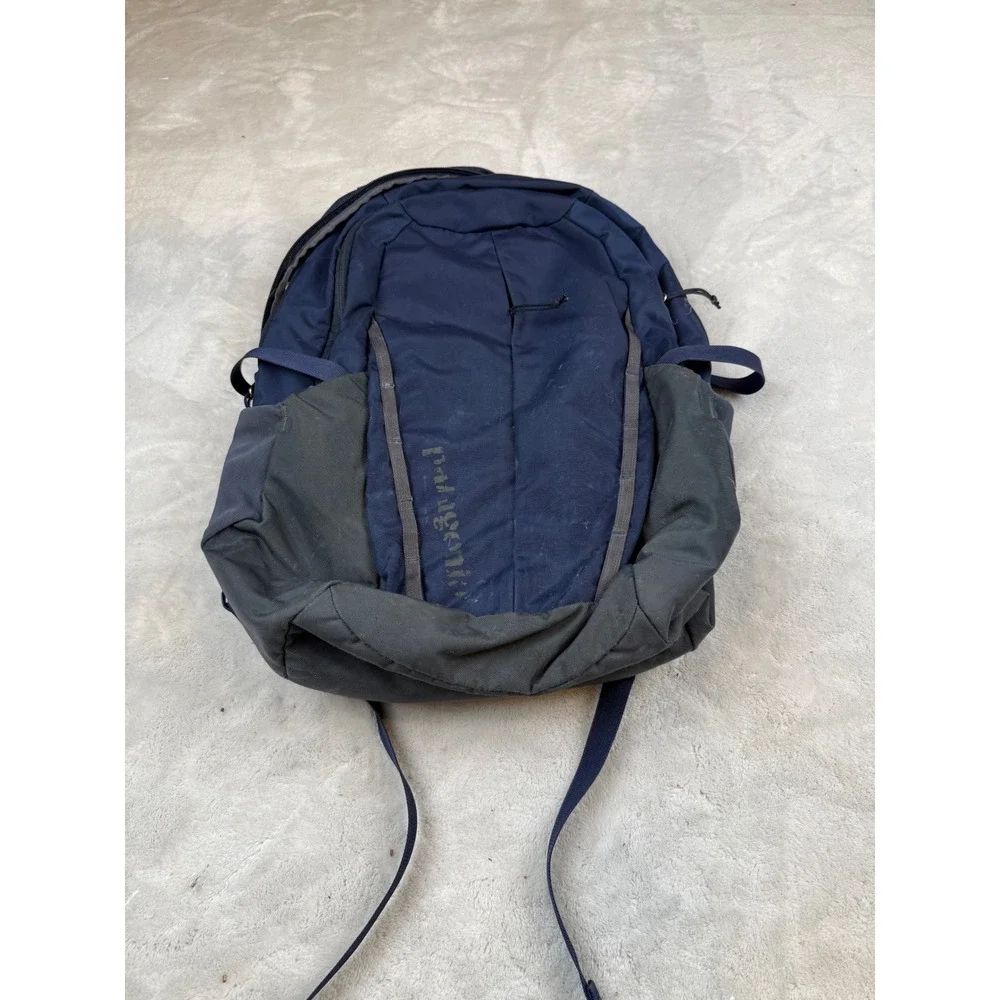Patagonia Navy‎ Blue Backpack Travel School Outdoor Gear